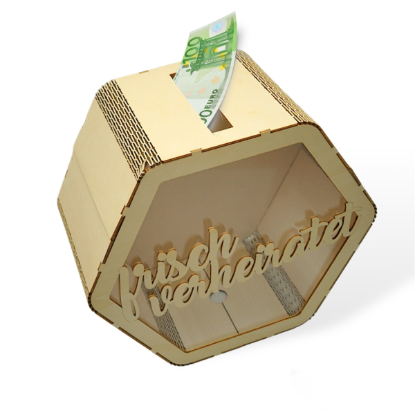 Personalisierte Box für die Hochzeit